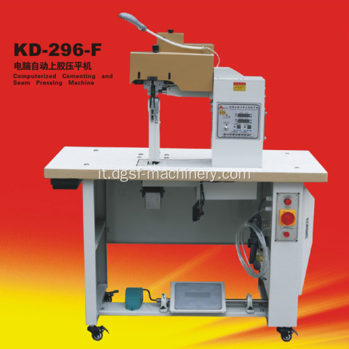 Kangda KD-296-F Hammer Appiatting Machine Juwang Computer Automatico Separazione del bordo automatico Spazza della Scheda superiore incollaggio automatico appiattimento